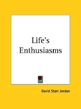 portada life's enthusiasms (en Inglés)