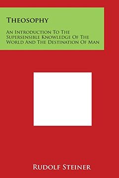 portada Theosophy: An Introduction to the Supersensible Knowledge of the World and the Destination of Man