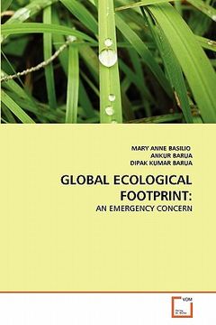 portada global ecological footprint (en Inglés)