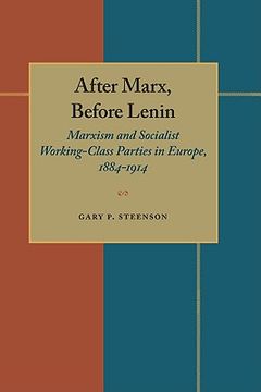 portada after marx, before lenin: marxism and socialist working-class parties in europe, 1884-1914 (in English)