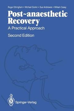 portada post-anaesthetic recovery: a practical approach (en Inglés)