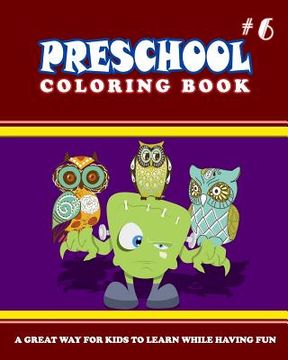 portada PRESCHOOL COLORING BOOK - Vol.6: preschool activity books (in English)
