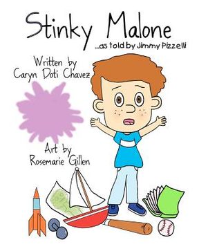portada stinky malone...as told by jimmy pizzelli (in English)