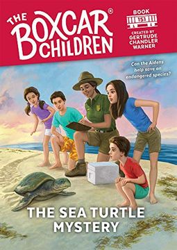 portada The sea Turtle Mystery (Boxcar Children) (en Inglés)