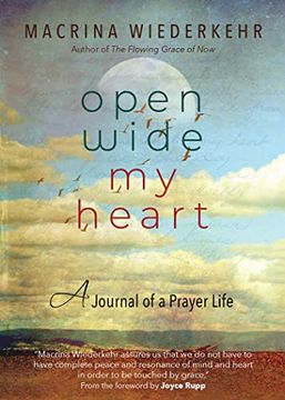 portada Open Wide my Heart: A Journal of a Prayer Life (in English)