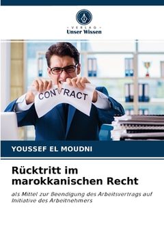 portada Rücktritt im marokkanischen Recht (en Alemán)
