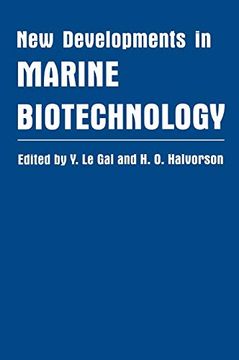 portada New Developments in Marine Biotechnology (en Inglés)