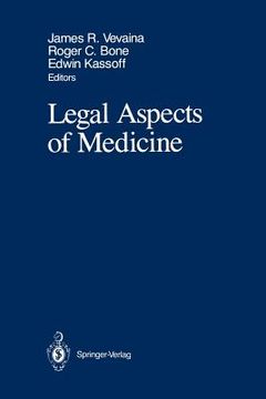 portada legal aspects of medicine: including cardiology, pulmonary medicine, and critical care medicine (en Inglés)