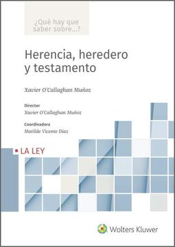 portada Herencia, Heredero y Testamento