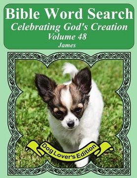 portada Bible Word Search Celebrating God's Creation Volume 48: James Extra Large Print (en Inglés)