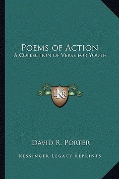 portada poems of action: a collection of verse for youth (in English)
