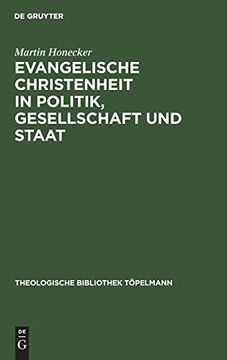 portada Evangelische Christenheit in Politik, Gesellschaft und Staat Orientierungsversuche 
