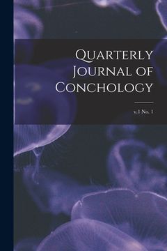 portada Quarterly Journal of Conchology; v.1 no. 1 (en Inglés)