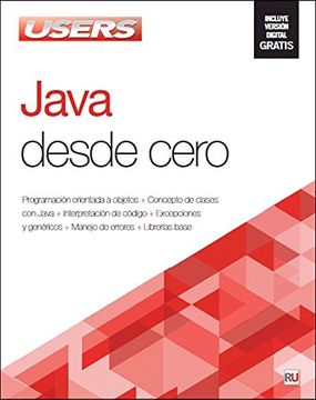 portada Java Desde Cero: Manuales Users (Spanish Edition)