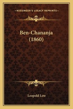 portada Ben-Chananja (1860) (en Alemán)