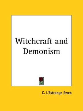 portada witchcraft and demonism (en Inglés)