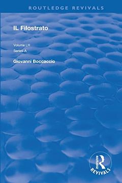 portada Il Filostrato (Routledge Revivals) (en Inglés)