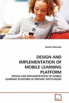 portada design and implementation of mobile learning platform (en Inglés)