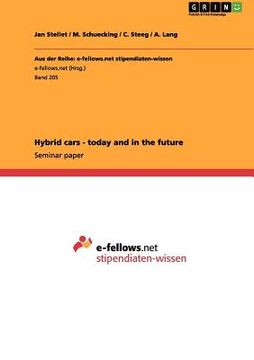 portada hybrid cars - today and in the future (en Inglés)