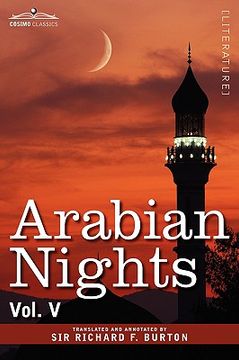 portada arabian nights, in 16 volumes: vol. v