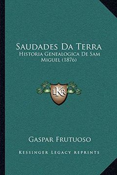 portada Saudades da Terra (in Portuguese)
