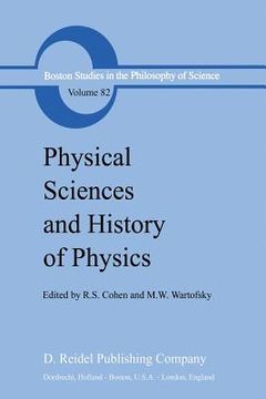 portada Physical Sciences and History of Physics (en Inglés)