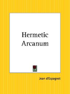 portada hermetic arcanum (en Inglés)