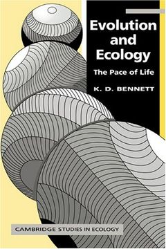 portada Evolution and Ecology Paperback: The Pace of Life (Cambridge Studies in Ecology) (in English)