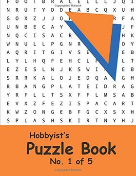 portada Hobbyist's Puzzle Book - no. 1 of 5: Word Search, Sudoku, and Word Scramble Puzzles 