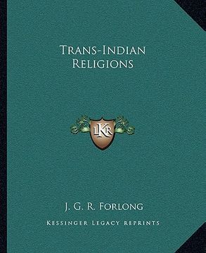 portada trans-indian religions (en Inglés)