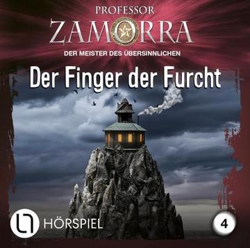 portada Professor Zamorra - Folge 4: Der Finger der Furcht. Hörspiel. (en Alemán)