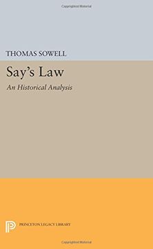 portada Say's Law: An Historical Analysis (Princeton Legacy Library)
