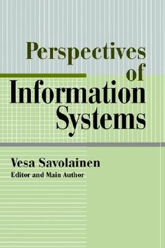 portada perspectives of information systems (en Inglés)