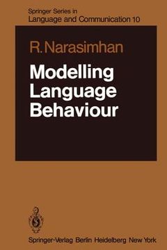 portada modelling language behaviour (in English)