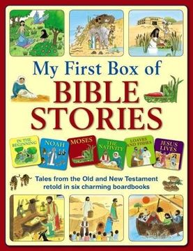 portada My First box of Bible Stories: Tales From the old and new Testament Retold in six Charming Boardbooks (in English)