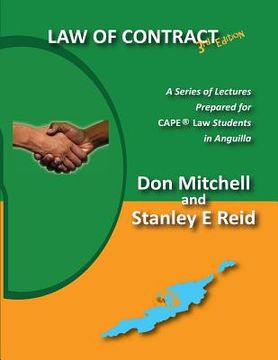 portada Law of Contract (Third Edition): A Series of Lectures Prepared for CAPE Law Students in Anguilla (en Inglés)