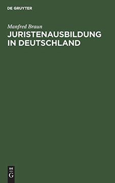 portada Juristenausbildung in Deutschland (en Alemán)