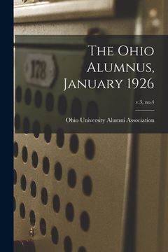 portada The Ohio Alumnus, January 1926; v.3, no.4 (en Inglés)