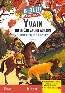 portada Bibliocollège - Yvain ou le Chevalier au Lion, Chrétien de Troyes (in French)