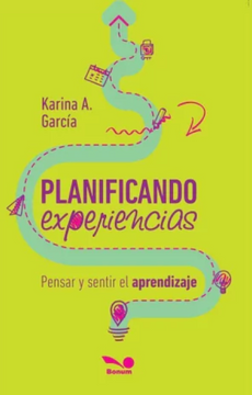 portada Planificando Experiencias Pensar y Sentir el Aprendizaje (in Spanish)