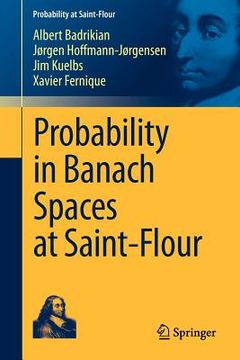 portada probability in banach spaces at saint-flour
