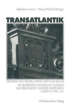 portada Transatlantik: Transfer Von Politik, Wirtschaft Und Kultur (in German)