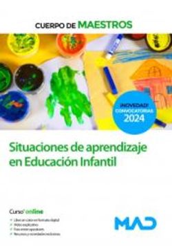 portada Situaciones de Aprendizaje en Educacion Infantil. Cuerpo de Maestros (in Spanish)