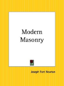 portada modern masonry (en Inglés)