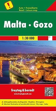 portada Malta - Gozo, Destination of Considerable Interest Road map 1: 30 000