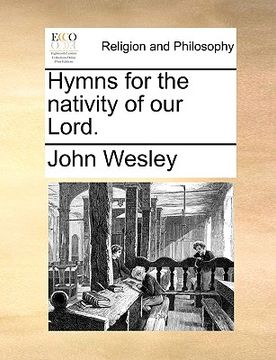 portada hymns for the nativity of our lord. (in English)