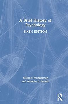 portada A Brief History of Psychology (in English)