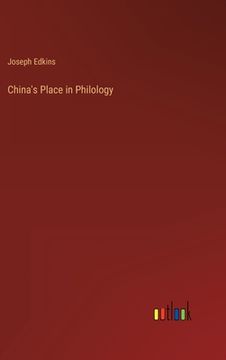 portada China's Place in Philology (en Inglés)