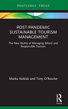 portada Post-Pandemic Sustainable Tourism Management (Routledge Focus on Environment and Sustainability) (en Inglés)