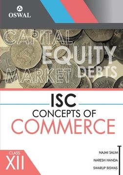 portada Concepts of Commerce: Textbook for ISC Class 12 (in English)